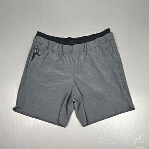 REI Running Shorts Womens Large Coop Active Pursuits Lined Gray Active Workout